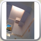 1.Custom made high level shelves..